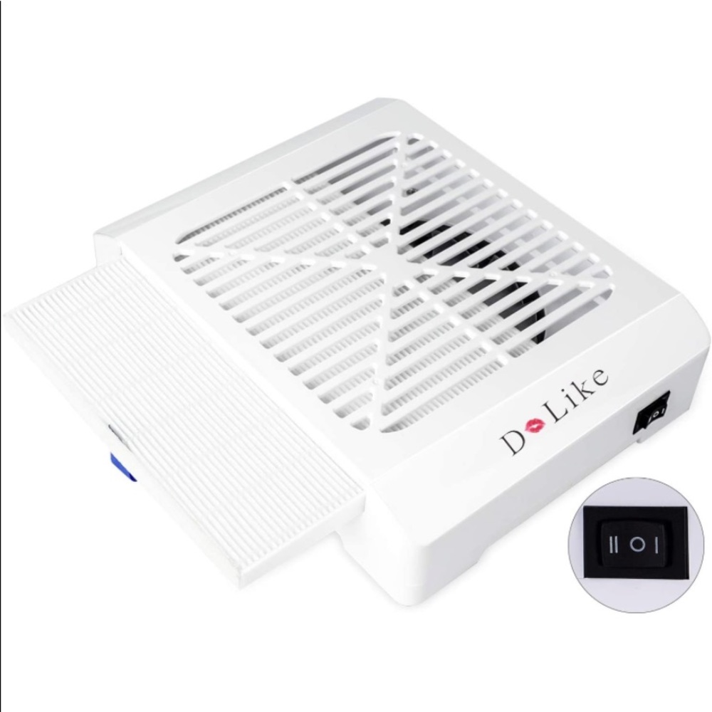 Rechargeable Nail Dust Collector.